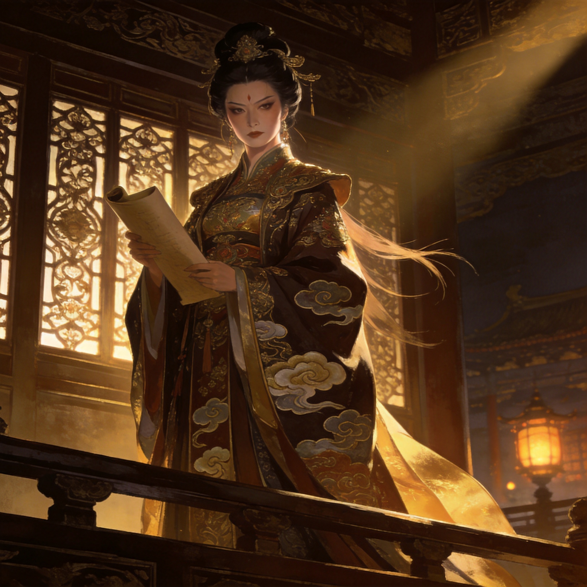 古风：魔改长公主海报